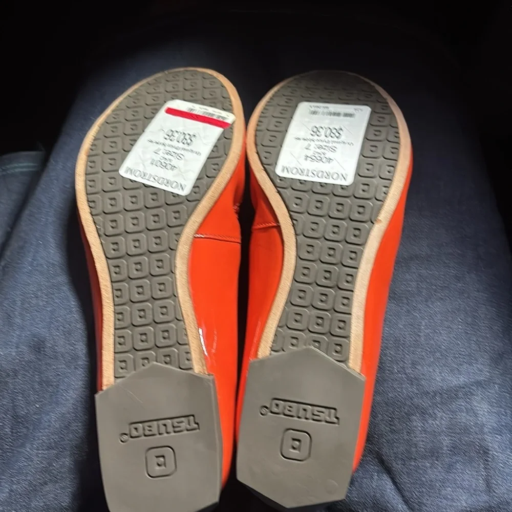 Nordstrom Shiny Ballet Flats - Picture 2 of 6